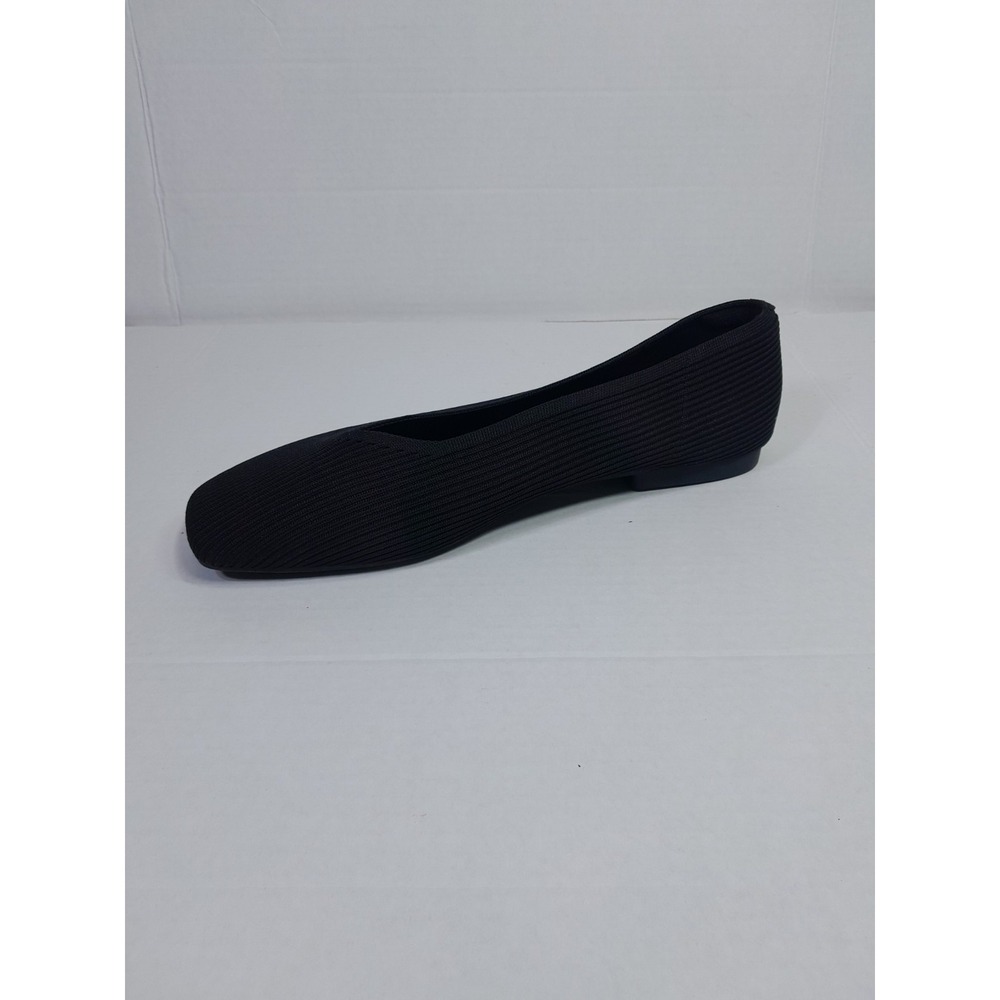 VIVAIA Margot Square Toe V-Cut Ballet Flats. Black. Size 43, US 11. VGUC. - Picture 8 of 11